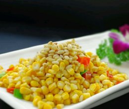 美味玉米粒的做法