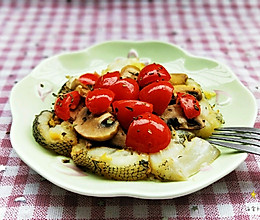 奶油番茄鳕鱼（空气炸锅版）的做法