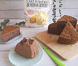 可可味蛋糕的做法