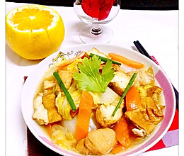 【五香干豆泡炒白菜】——家常小炒的做法