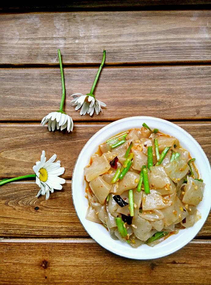 炒魔芋的做法
