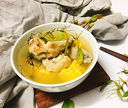 石橄榄鸡汤的做法