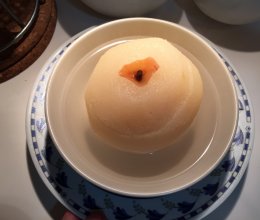 川贝冰糖炖雪梨的做法