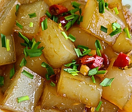 红烧豌豆凉粉(凉粉自制)的做法