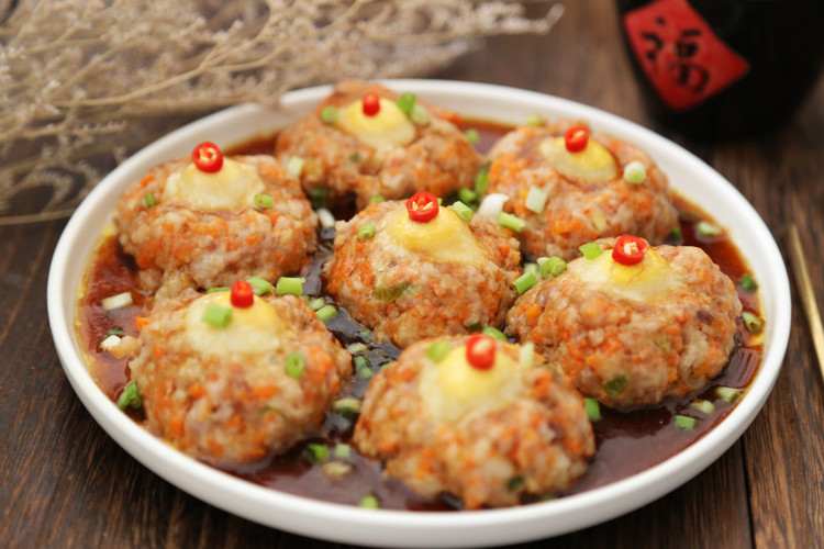 蒸肉丸子的做法