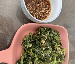 蒸茼蒿的做法
