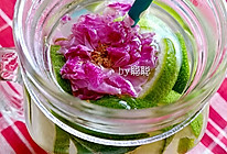 青柠檬蜂蜜玫瑰茶的做法