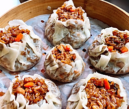 肉丁烧卖的做法