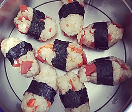 紫菜饭团的做法