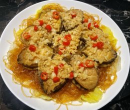 #味达美星厨X小厨中秋团圆宴#粉丝蒸鲍鱼的做法