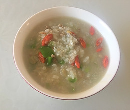 羊肉粥的做法