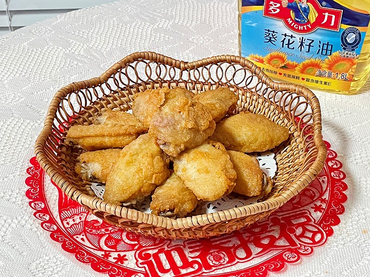 香酥炸鸡翅的做法