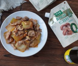 #厨房鲜香秘诀,太太乐松茸鲜,一餐一筷见鲜香#冬瓜烧肉片的做法