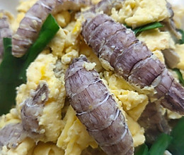 #吃出健康，解决假胖#皮皮虾肉爆鸡蛋的做法