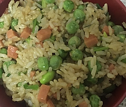 大豆火腿炒饭的做法