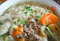 番茄牛肉面#蔚爱边吃边旅行#的做法