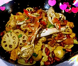 麻辣香锅（海鲜版）的做法