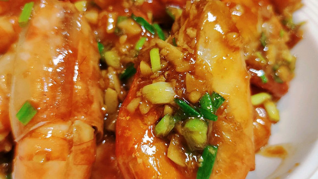 奶香芥末罗氏虾的做法