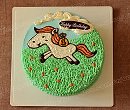 “马上有钱”生日蛋糕#长帝烘焙节#的做法