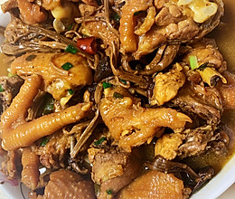 茶树菇炖小公鸡的做法