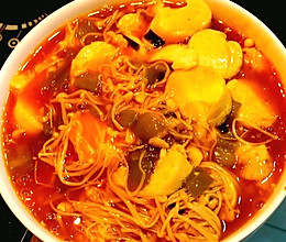 金针菇日本豆腐的做法