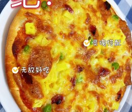 菠萝披萨的做法