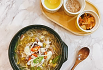不失风味的韩式豆芽汤饭的做法