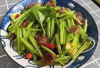 炒芹菜的做法