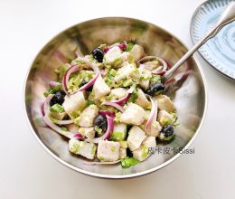 地中海风情橄榄油牛油果小香芋沙拉的做法