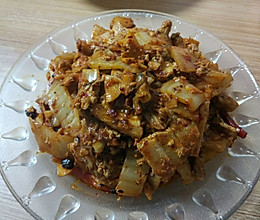 辣白菜五花肉的做法