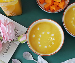 【润肺静心南瓜糊】的做法