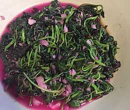 蒜粒蔊菜的做法