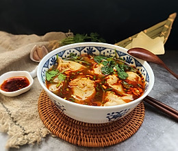 #快手又营养，我家的冬日必备菜品#麻辣馄饨的做法