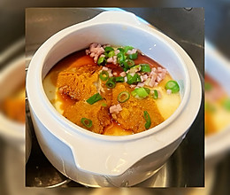 简约版海胆蒸鸡蛋的做法