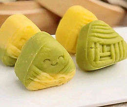 粽意绿豆糕的做法