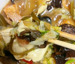 #滴滴鲜香 味道美极#家庭版大锅菜，就这一锅真的绝！的做法