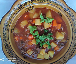 牛肉炖土豆（西红柿版）的做法