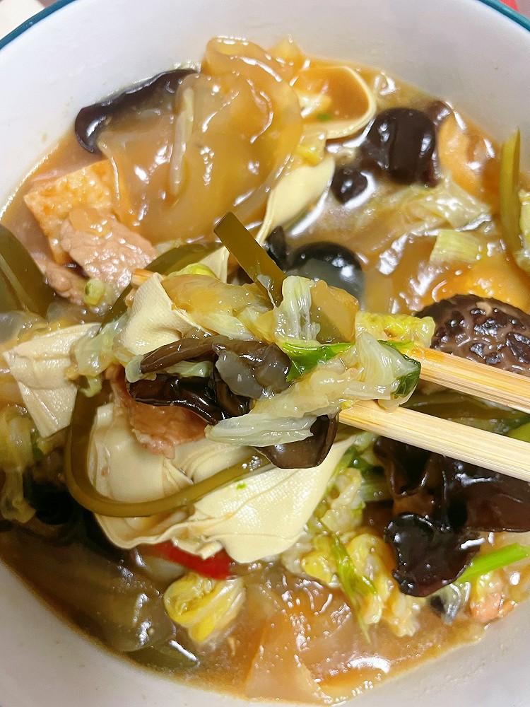 家庭版大锅菜，就这一锅真的绝！的做法