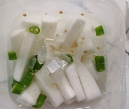 早餐伴侣--酸脆萝卜条的做法