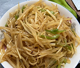 青椒土豆丝的做法