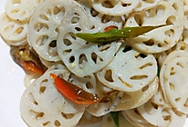 #我心中的冬日限定#清炒藕片的做法