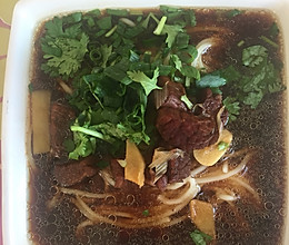牛肉面的做法