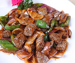 黑椒牛肉粒的做法