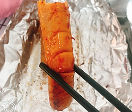 烤箱版香辣烤肠的做法