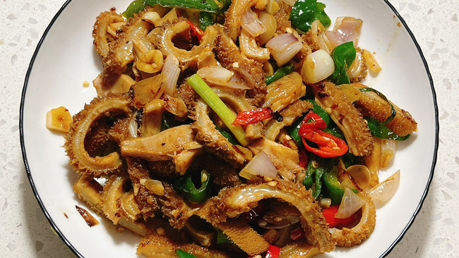 爆炒牛肚的做法