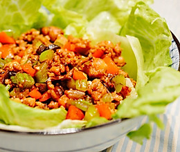 风靡美国的中国家常菜：嫩滑鸡肉生菜卷的做法