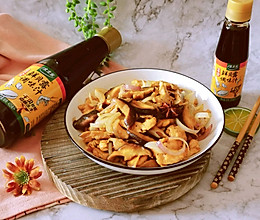 #春日时令，美味尝鲜#鲜贝露春日尝鲜+鲜汁香菇肉片的做法