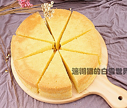 8寸戚风蛋糕的做法