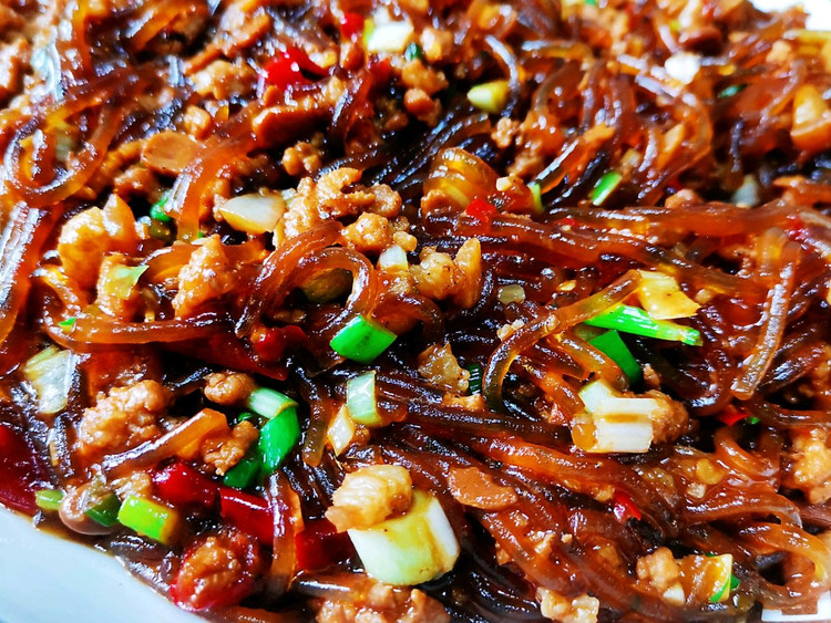 真情不断-肉沫粉条的做法