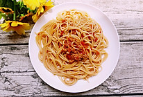 番茄肉酱意面的做法